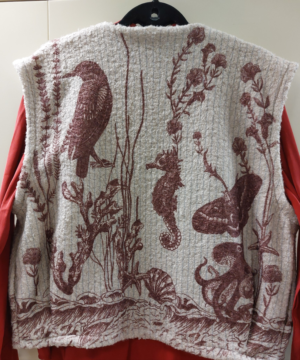 Gilet YUTO - Gilet Sans Manches Femme Esprit Laine Bouillie