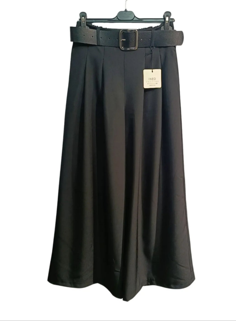 Pantalon Palazzo Léo - Taille Unique 36-40 - Ceinture Incluse