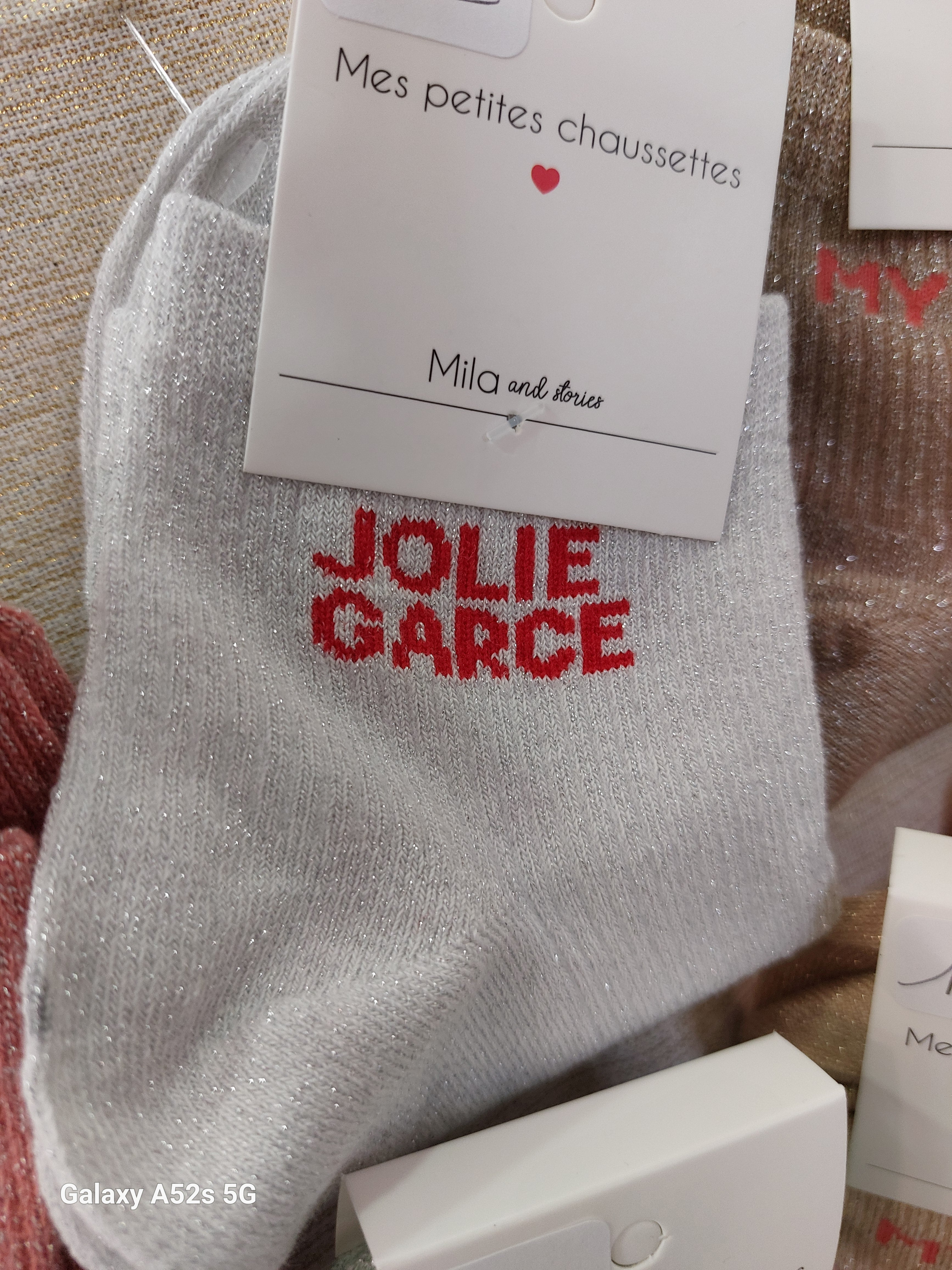 Soquette Jolie