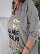 TOP-VISCOSE-FLUIDE-MESSAGE-C'EST-LA-VIE-TAUPE