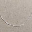 INEVA-COLLIER FEMME PERLE SYNTHÉTIQUE-COLLIER FEMME BLANCHE-COLLIER EN PERLE BLANCHE-COLLIER ÉLASTIQUE ET PERLE BLANCHE IRISÉ