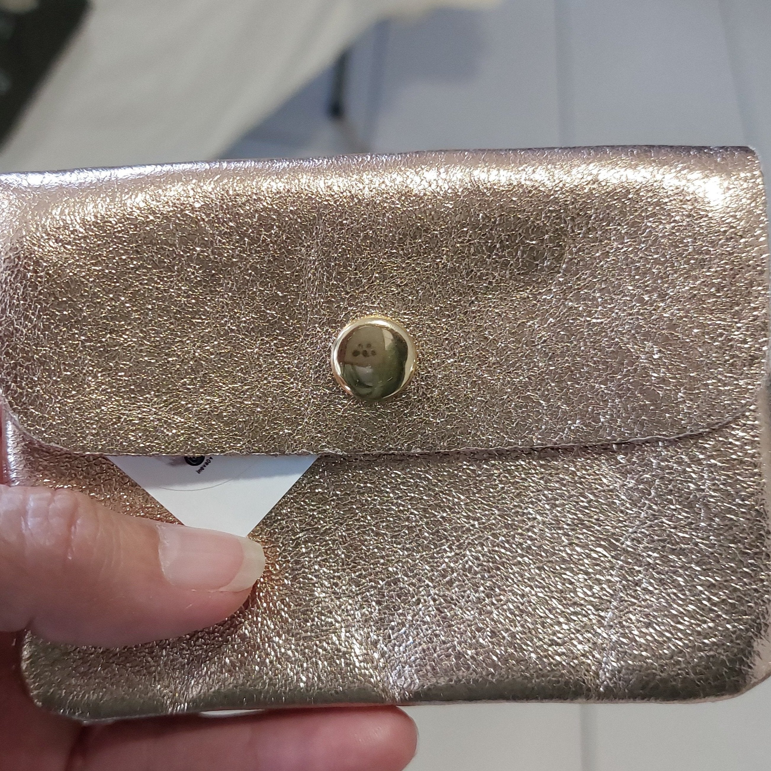 Portefeuille Vendas Cuir - 2 Compartiments Zip & Pression Femme