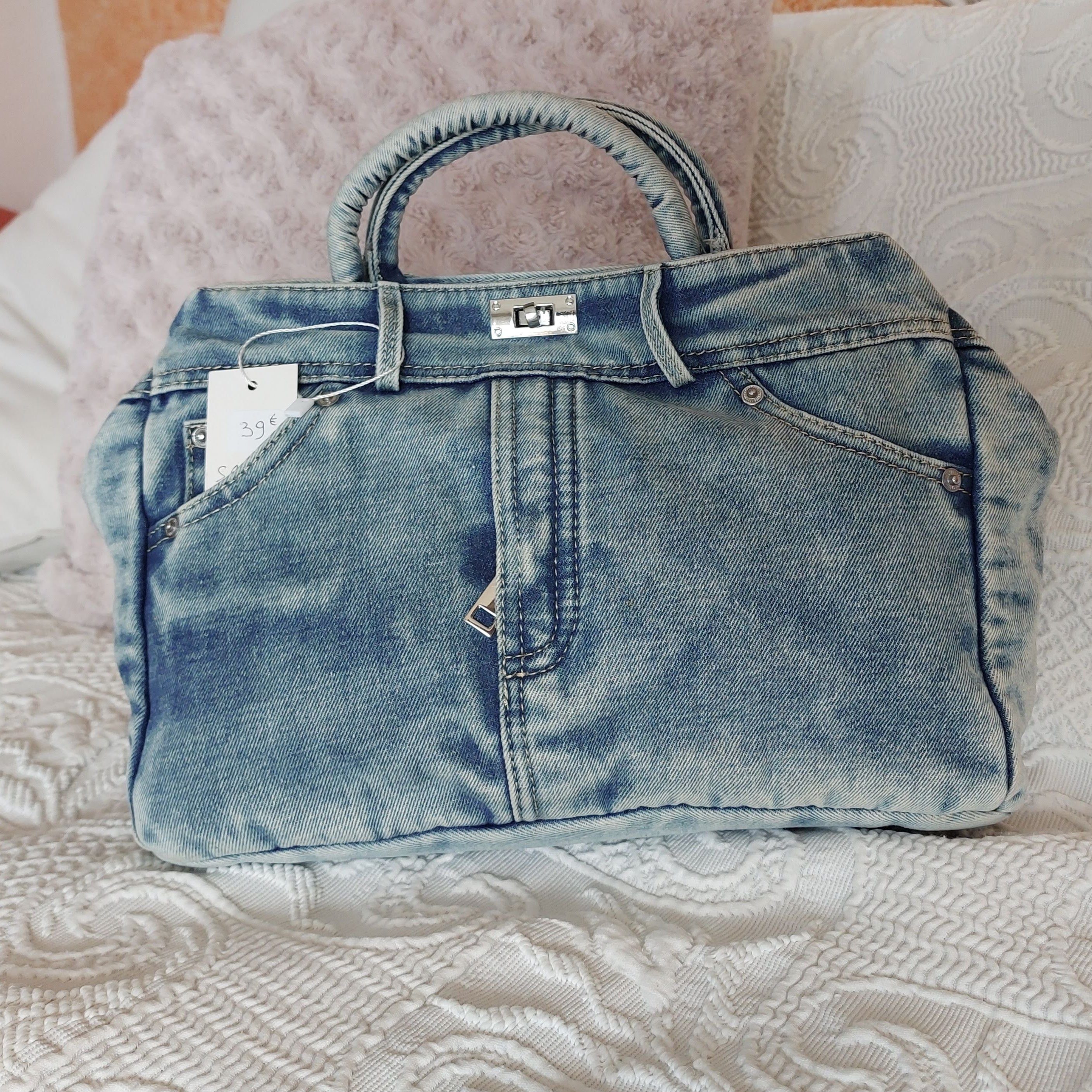 Sac à main en jean Mojave