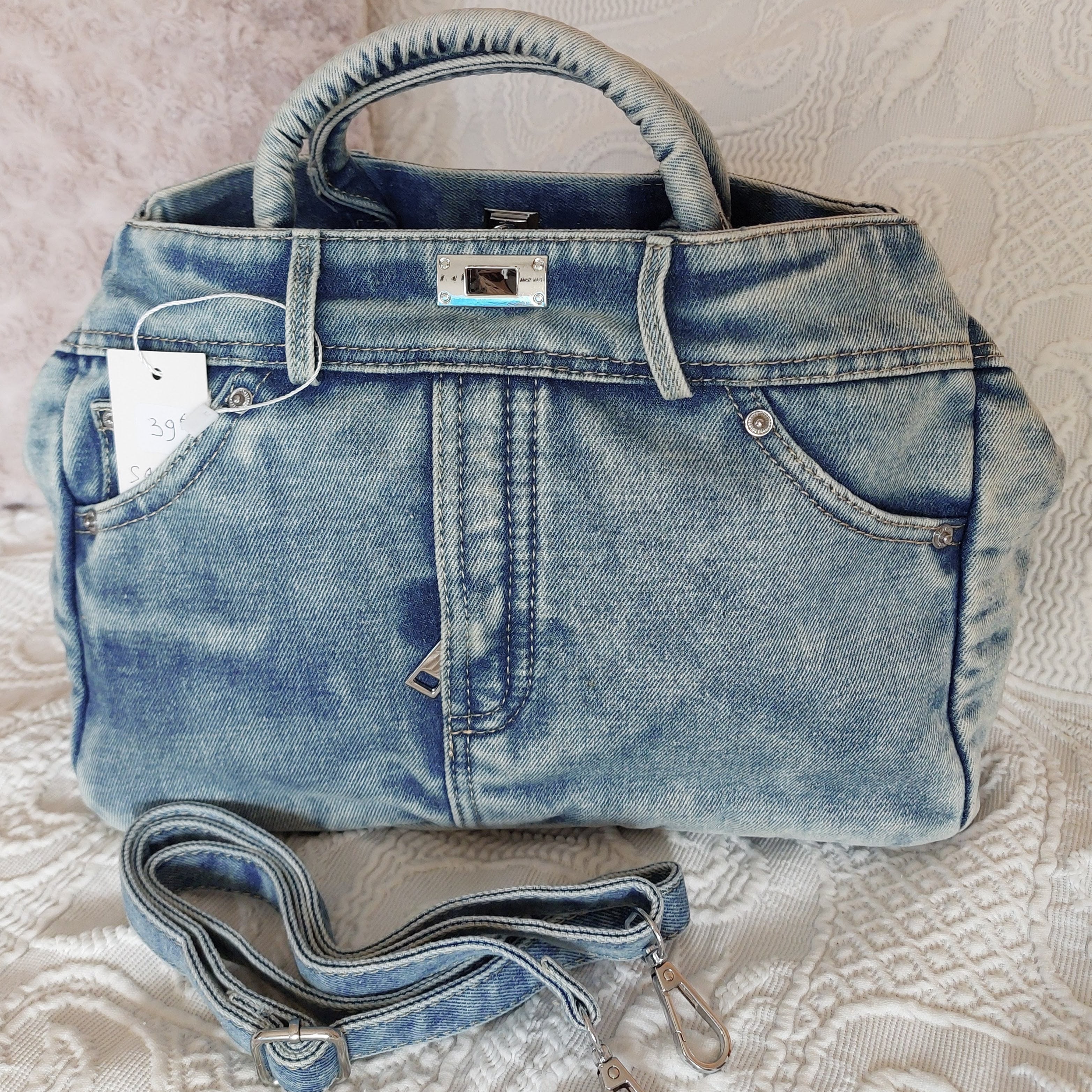 Sac à main en jean Mojave