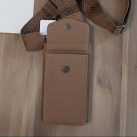 Pochette Téléphone Compas 3-en-1 - Compagnon Bandoulière avec Porte-Monnaie
