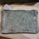 Pochette Planier Cuir Irisé Fermeture Zip 10x15 cm