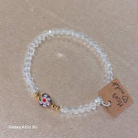 Bracelet Moac – Perles & Cœur Coloré