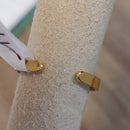 Détail de la bague Erie réglable en acier inoxydable avec mécanisme rotatif