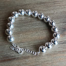 Bracelet Bombay Argent 925 - Maille Boulier Élégante & Chaîne Ajustable Femme