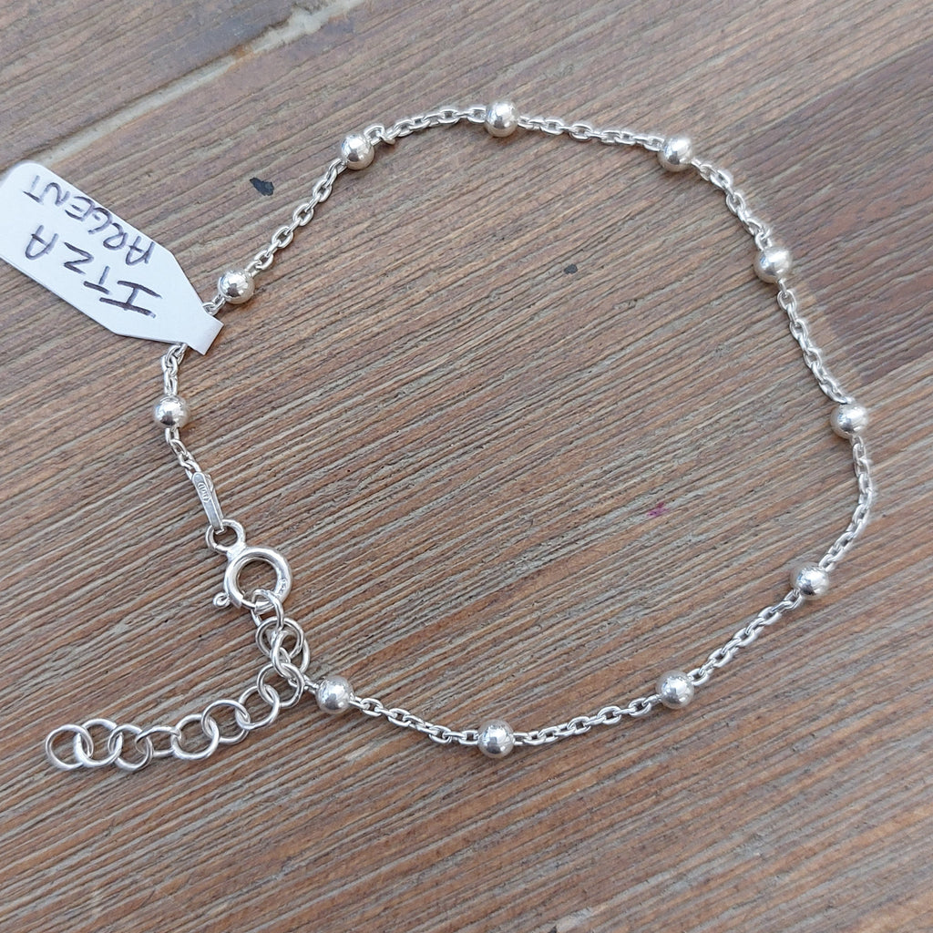 Bracelet YTZA Argent 925 - Bracelet Femme Chaîne Fine Délicate