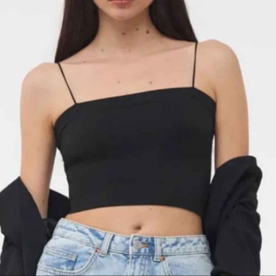 Brassière Achilla Bretelles Fines Poitrine Formée – Extensible, Sport & Superposition, 8 Coloris
