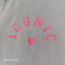 Chemise Sosso – Chemise Oversized Voile Coton Flocage ICONIC Grande Taille Femme