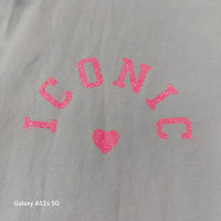 Chemise Sosso – Chemise Oversized Voile Coton Flocage ICONIC Grande Taille Femme