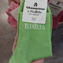 Choyette – Djadja | Chaussettes Paillettes Message
