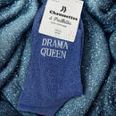 Choyette – Drama Queen | Chaussettes Paillettes Message