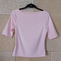 Crop Top Loko – Sport & Casual Col Bateau