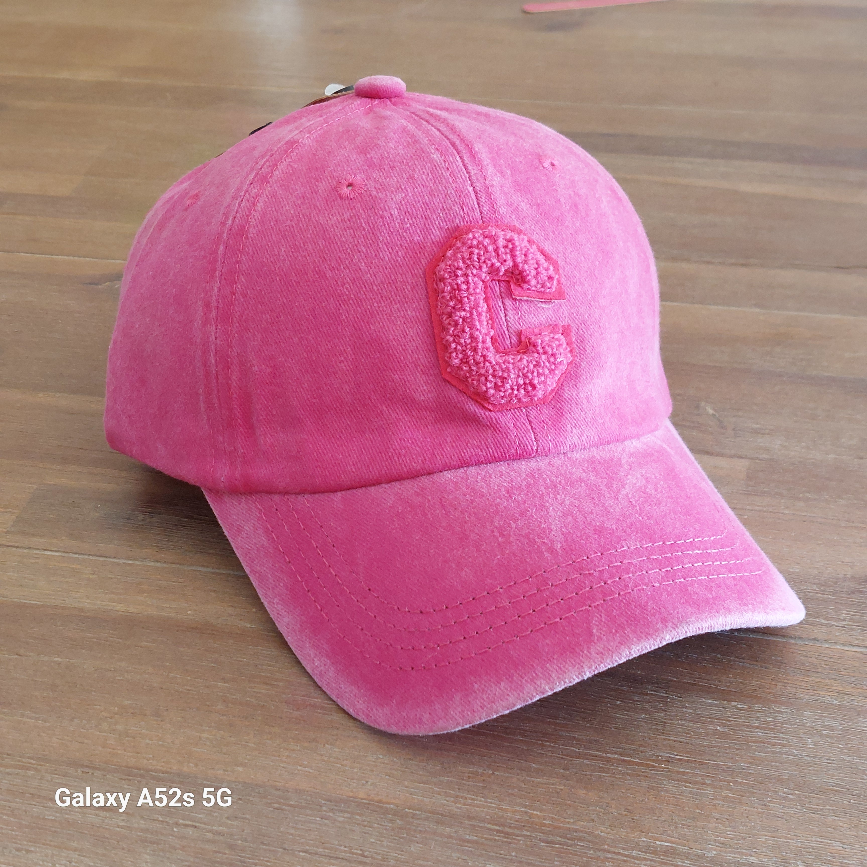 Casquette PONTEAU Baseball Cap Femme avec Initiale C - Coton Délavé