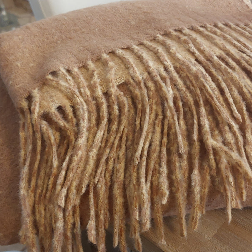 Écharpe Sazes - Écharpe Femme Bicolore Douce et Chaude Réversible