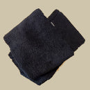 Écharpe tube Vars noire - cache-cou polaire deux tours chaud hiver femme