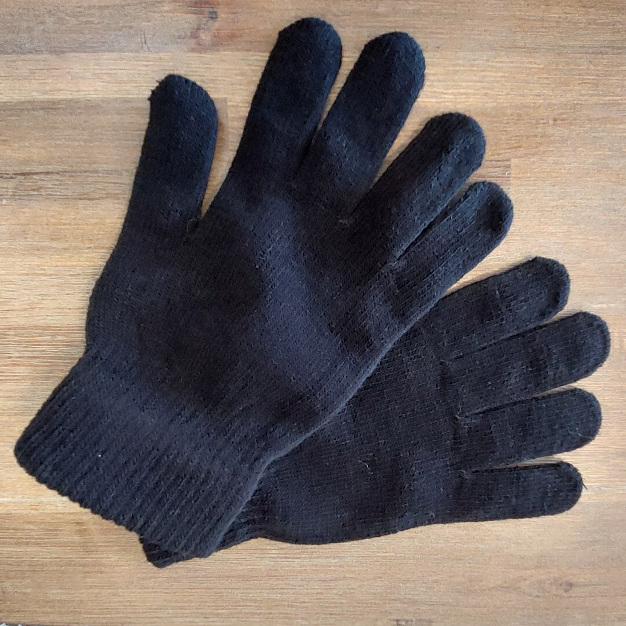 Gants Magic femme - Maille Noir