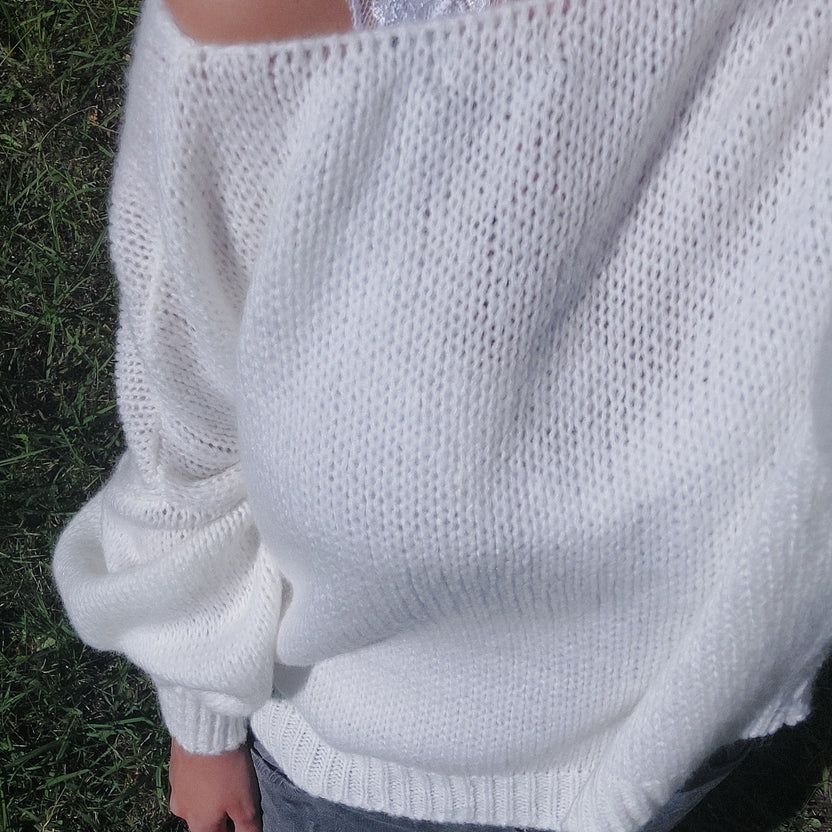 Gilet Dario - Maille Douce Col V Manches Longues Femme