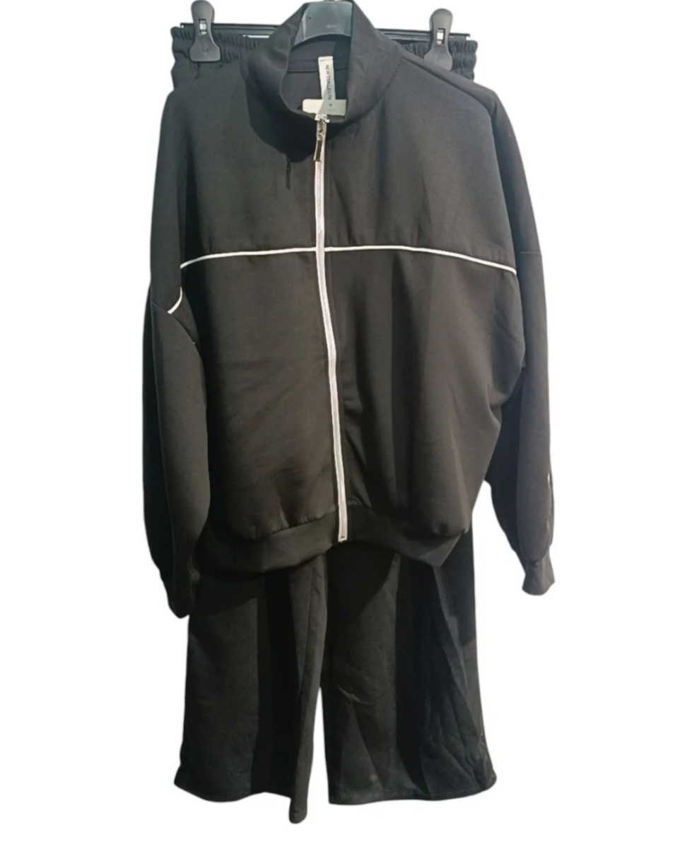 Ensemble Jogging Femme ERWAN - Veste Zippée & Pantalon - Viscose Polyester - 36-44