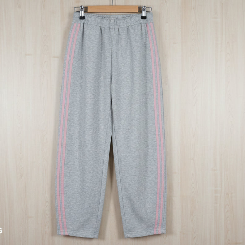 Pantalon Loki – Jogging Coupe Ballon Double Bande Femme