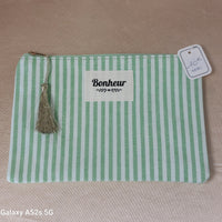 Pochette Mess1 — Pochette Tissu Message Cadeau Femme