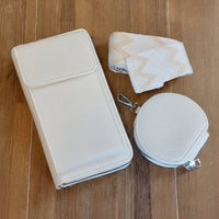 Pochette Téléphone Compas 3-en-1 - Compagnon Bandoulière avec Porte-Monnaie