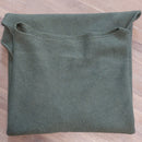 Poncho Zakaria maille extensible - Vue plié kaki