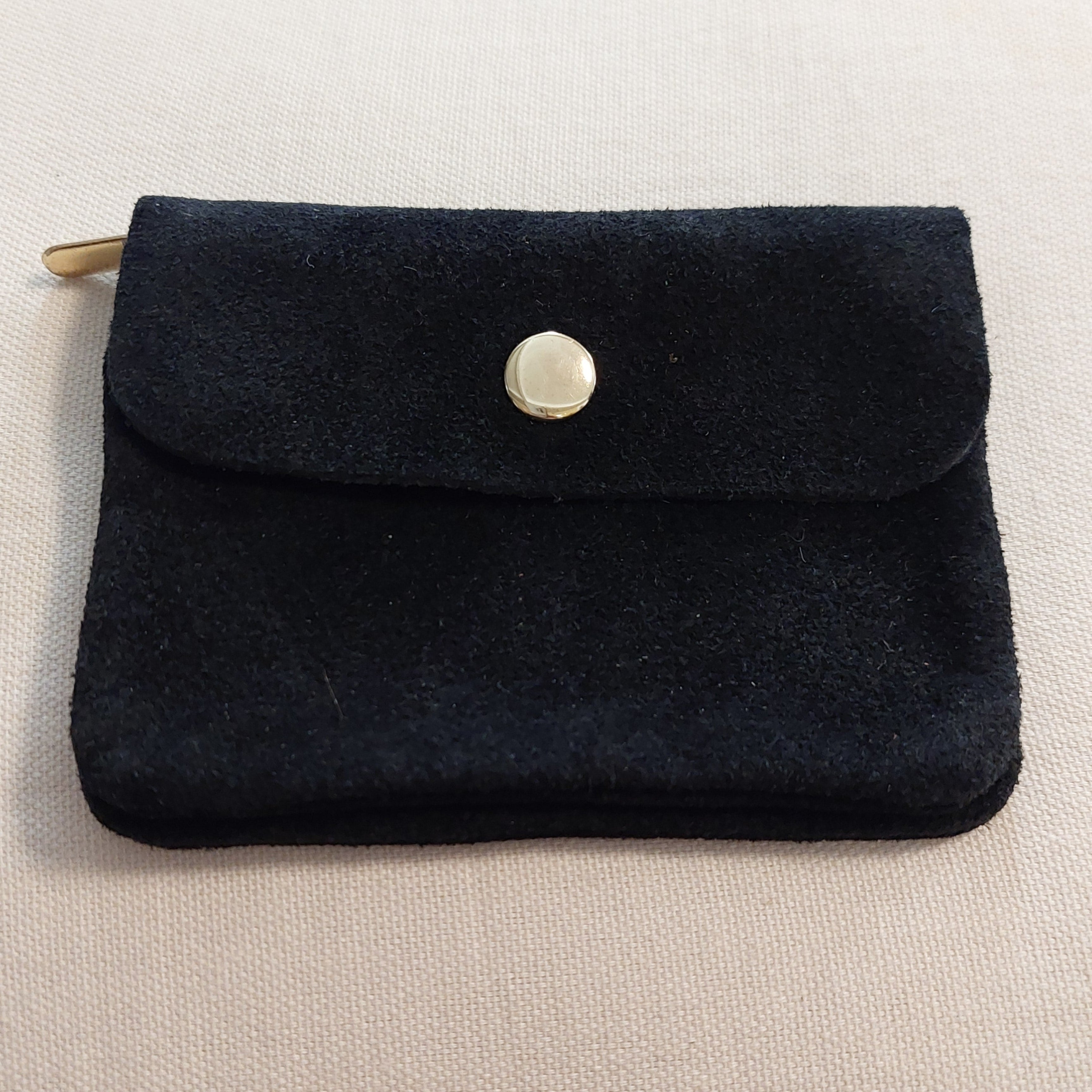 Portefeuille Vendas.n Cuir Nubuck - Compact 2 Compartiments Zip & Pression