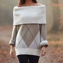 Détail motif jacquard géométrique pull Jacques - maille douce et design sophistiqué
