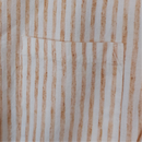 Short Rayé Coton Lin Maé — Taille Élastique 4 Poches Femme