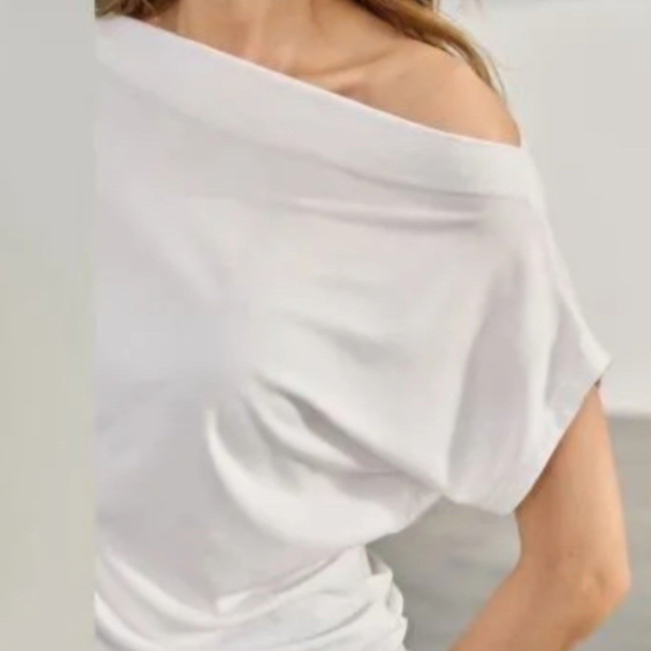 Top CHANCE - Haut Col Bateau Femme | Viscose Premium & Coupe Fluide