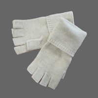 Mitaines Tura Maille avec Revers - Début de Doigts Acrylique Laine