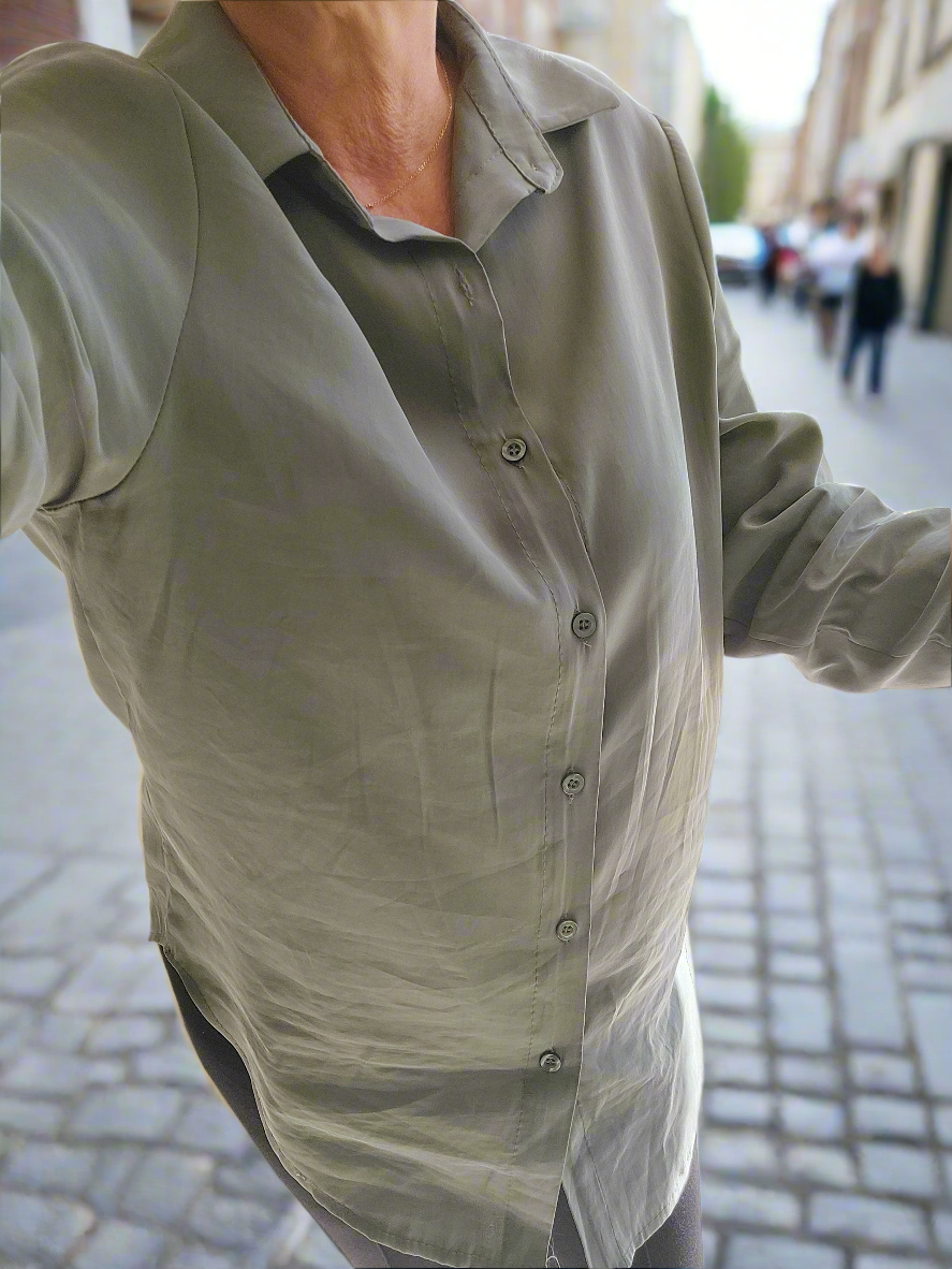 Chemise YAËL - Chemise Femme Fluide en Viscose Ultra Douce