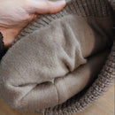 Détail doublure polaire intérieure bonnet Cervin - chaleur maximale et douceur exceptionnelle
