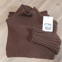 Vue de dos pull Marco court - coupe moderne et maille fluide
