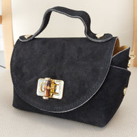 Sac à Main Monaco - Minaudière Cuir Rigide avec Chaînette Dorée