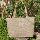 Sac de plage Cap Rousset – Cabas tissu imprimé vintage