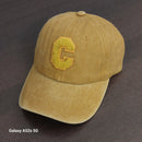 Casquette PONTEAU Baseball Cap Femme avec Initiale C - Coton Délavé