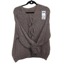 Gilet Dario - Maille Douce Col V Manches Longues Femme