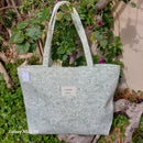 Sac de plage Cap Rousset – Cabas tissu imprimé vintage