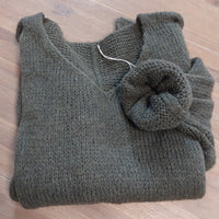 Pull Antoine Col V Femme - Maille Douce