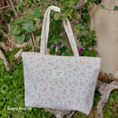 Sac de plage Cap Rousset – Cabas tissu imprimé vintage