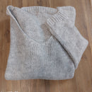 Pull Tobias - Maille Douce Col V Femme