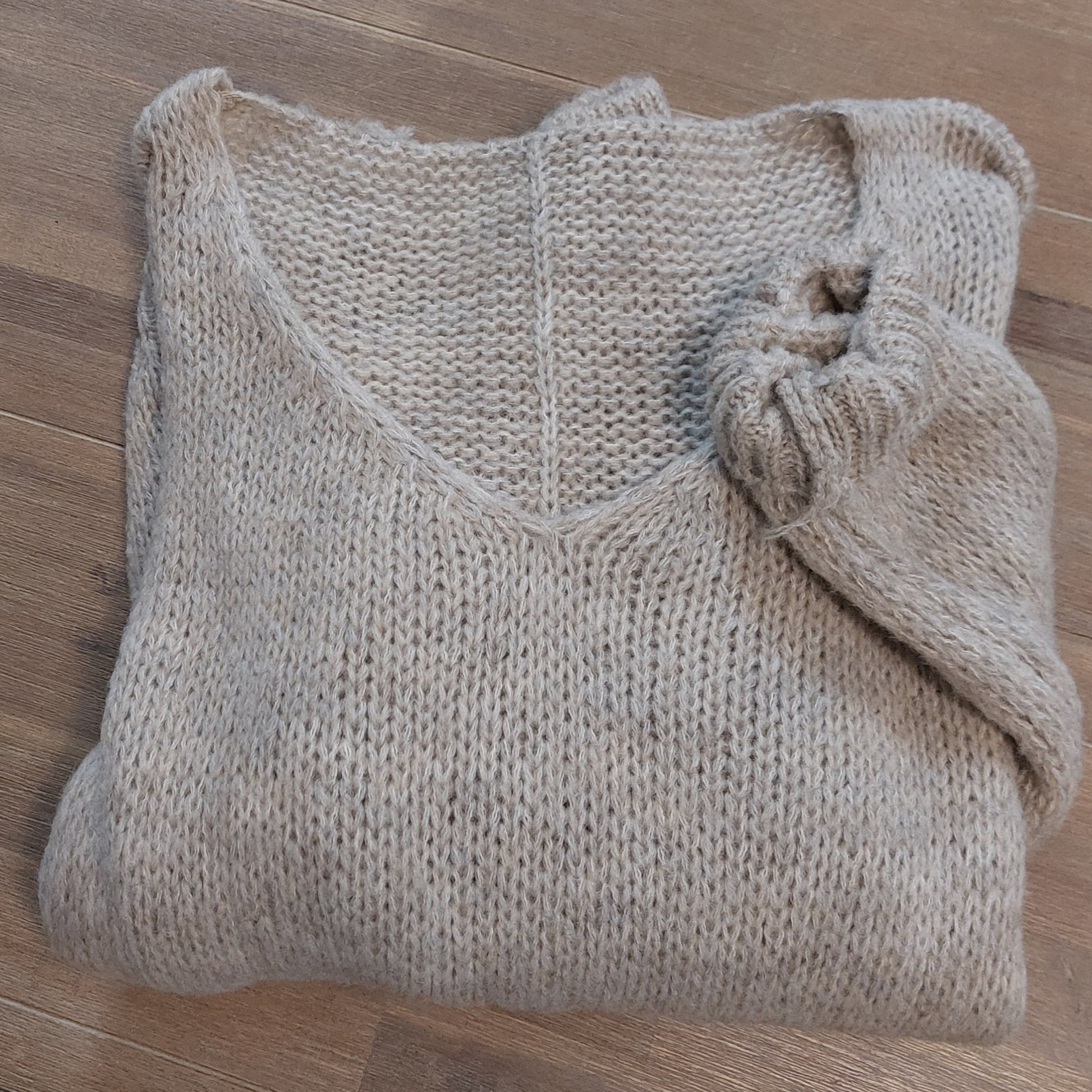 Pull Antoine Col V Femme - Maille Douce