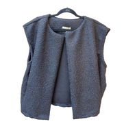 Gilet GORO Sans Manches Femme | Esprit Laine Bouillie | Style Bomber