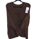 Gilet Dario - Maille Douce Col V Manches Longues Femme