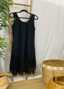 INEVA-FOND DE ROBE BAS DENTELLE-SOUS ROBE MODERNE-RALLONGE ROBE-